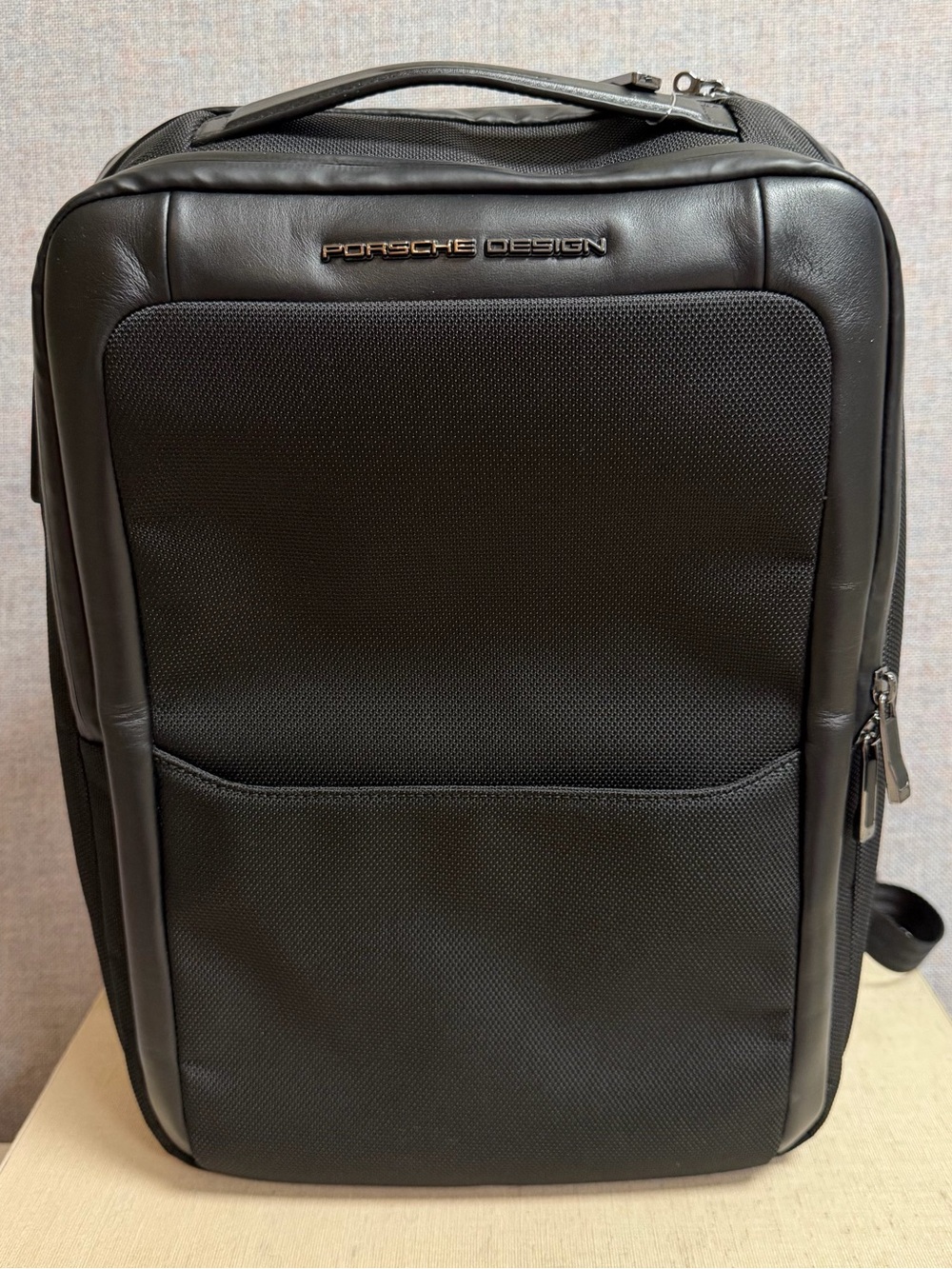 Porsche Design Men's Roadster Black Backpack S NWOT